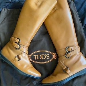 Tod’s Knee High HorseRiding Leather Boots